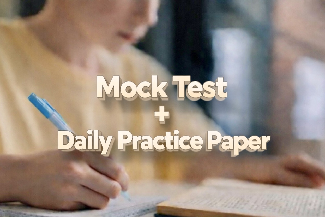 Daily Practice papers + Mock Test